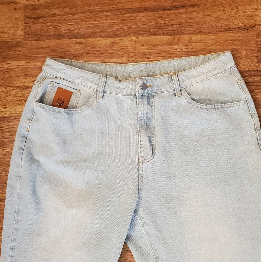 SHEIN Straight Jeans Women's 2XL High Rise Curve - Picture 3 of 9